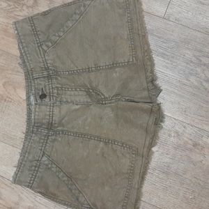 Free People Distressed Shorts